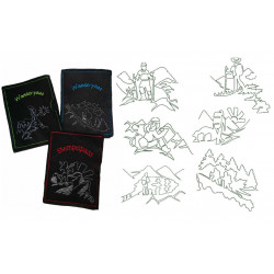 Stickserie - ITH Hülle Wanderpass Pilgerpass Stempelpass 75 Dateien